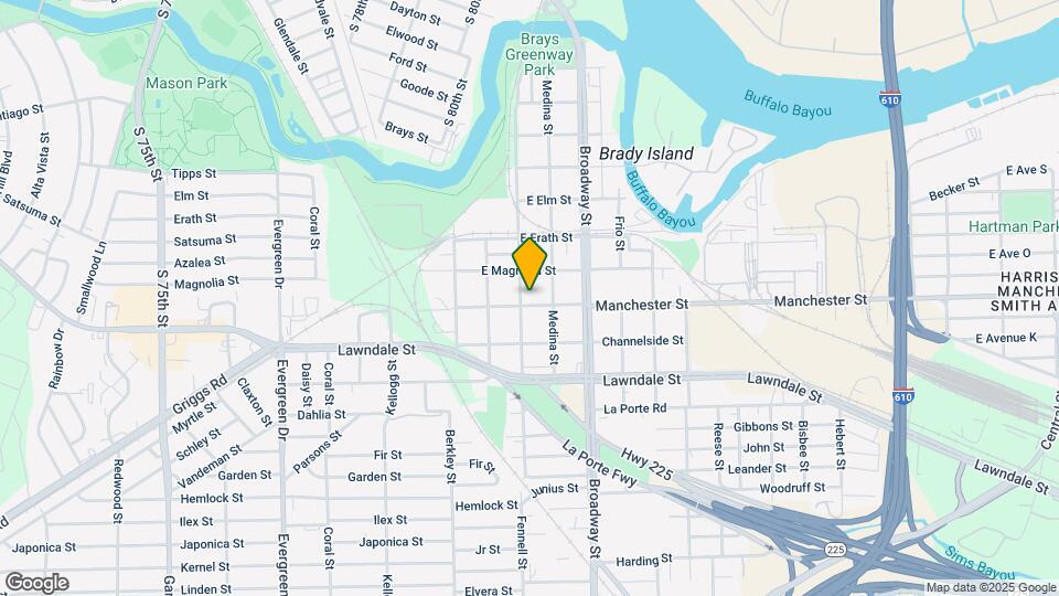 7905 Manchester St Map and Location Details