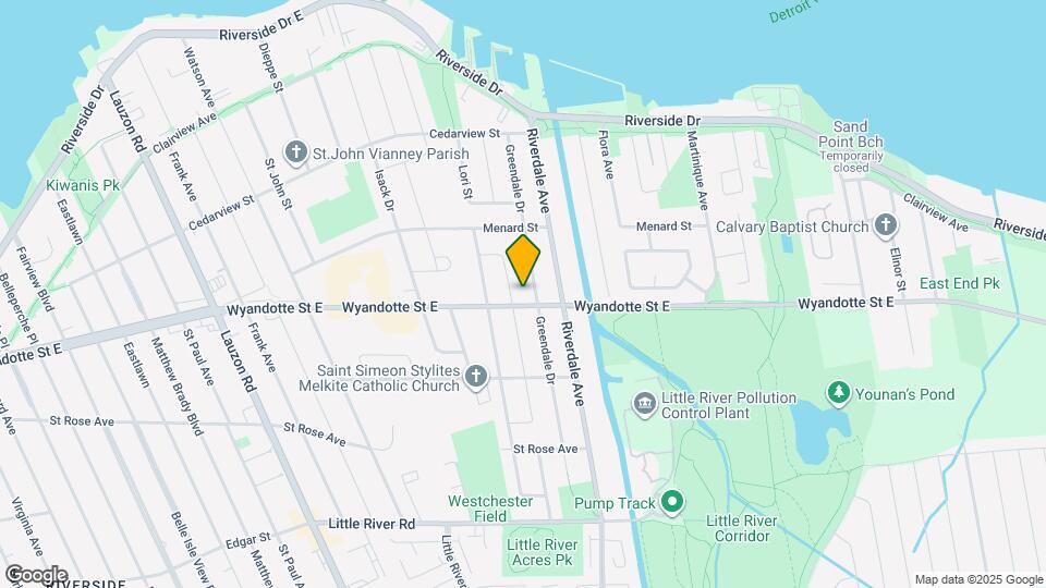 9050 Wyandotte St E Map and Location Details