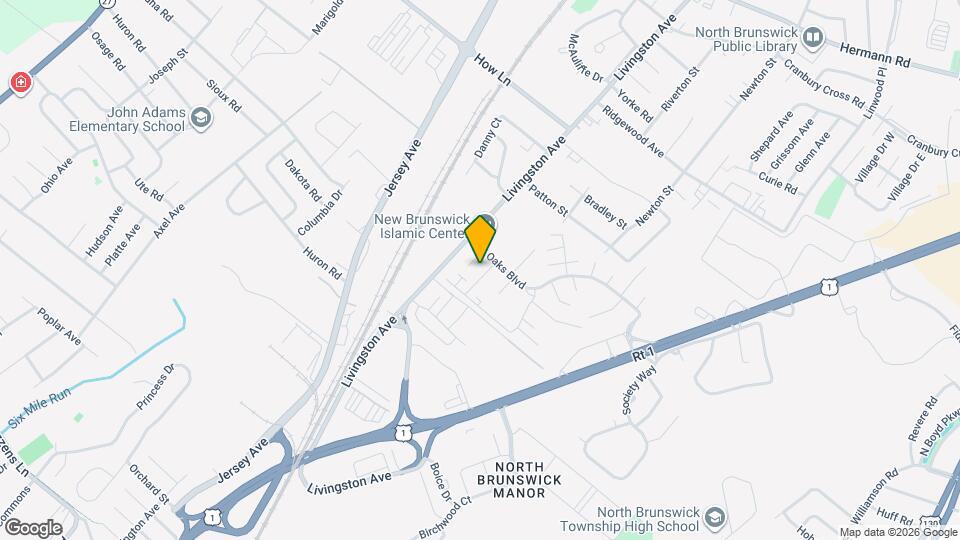 309 N Oaks Blvd Map and Location Details