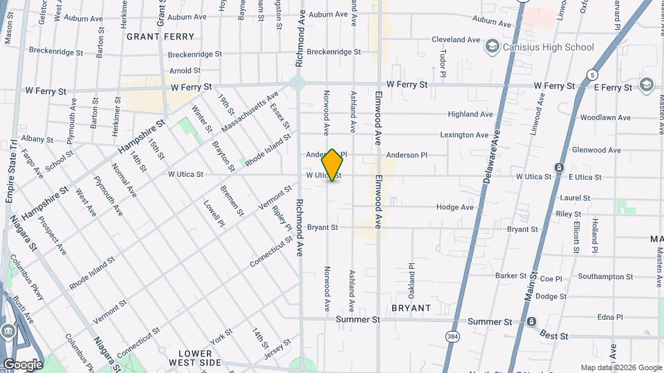 217 Norwood Ave, Unit Unit 1 Map and Location Details