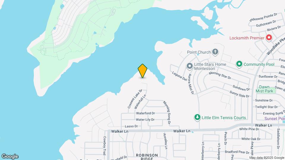 1504 Waterfall Ln Map and Location Details