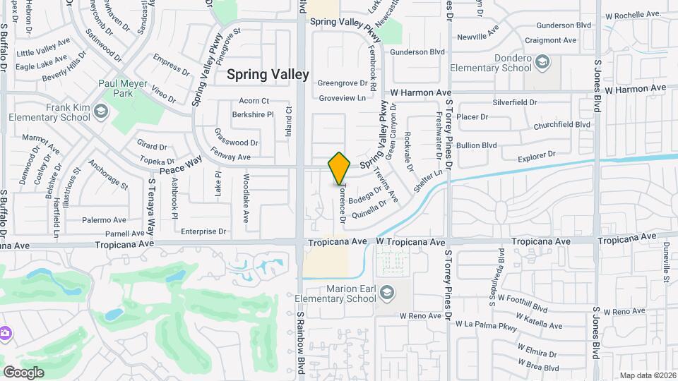 4761 Torrence Dr Map and Location Details
