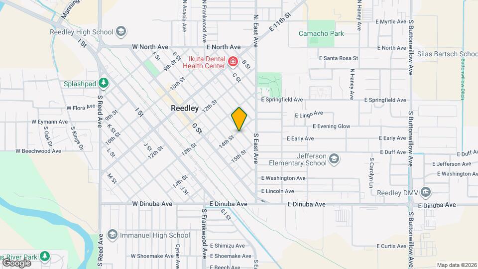 1407 E St Map and Location Details
