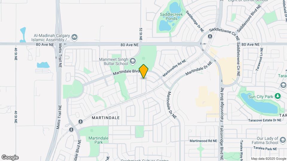 33 Martinvalley Pl NE Map and Location Details