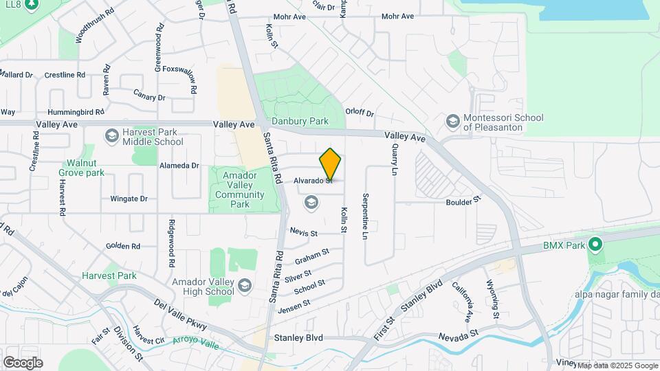 4046 Alvarado St Map and Location Details