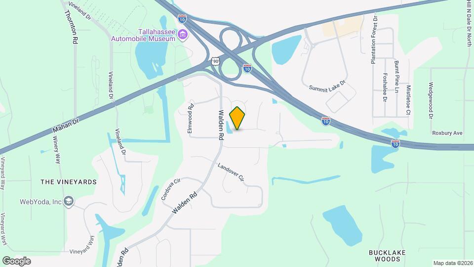 3026 Adiron Way Mapa y Detalles de la Ubicación