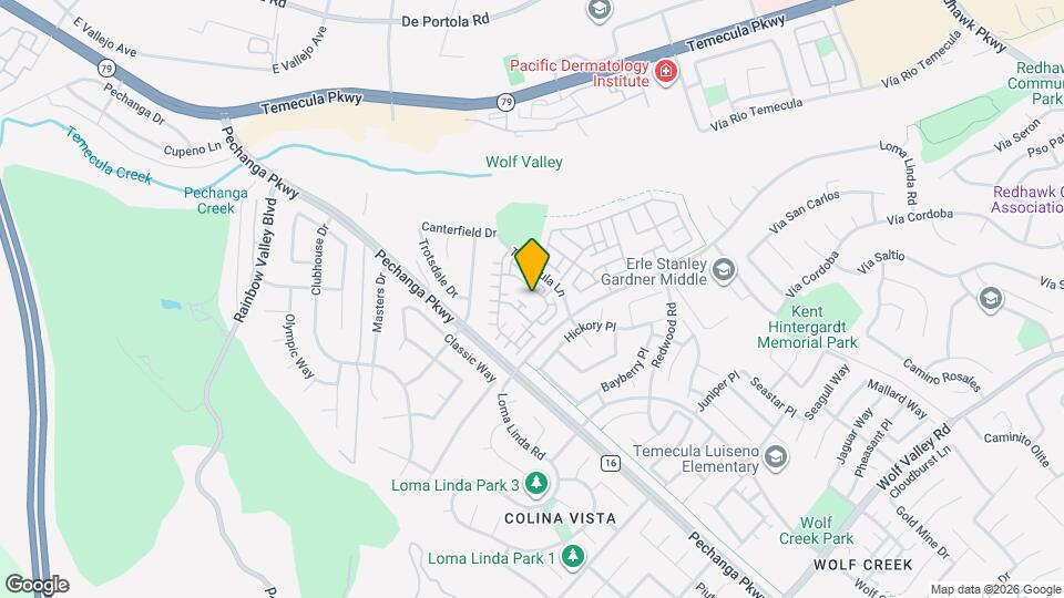 31305 Via Nubes Map and Location Details