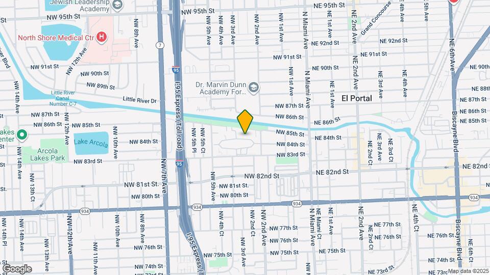 315 NW 84th Terrace Map and Location Details