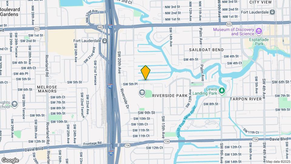 1709 SW 5th Pl Map and Location Details