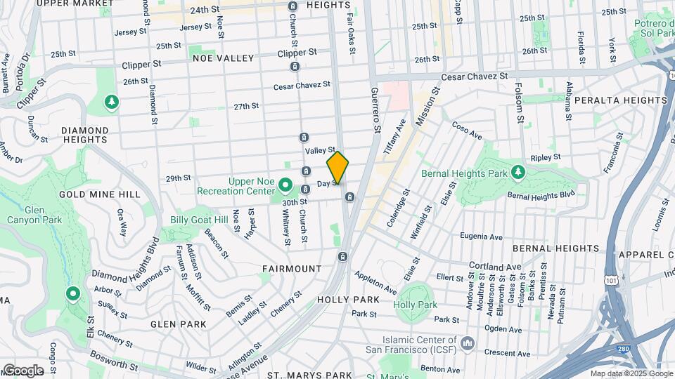 1668 Dolores St Map and Location Details