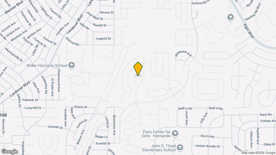 3664 Tambora Ct Map and Location Details