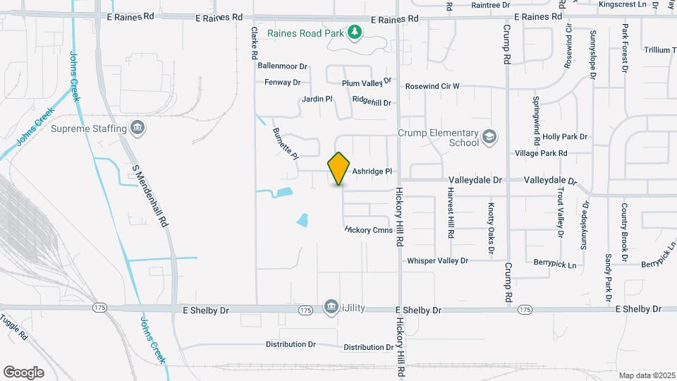 4479 Shadow Creek St Map and Location Details