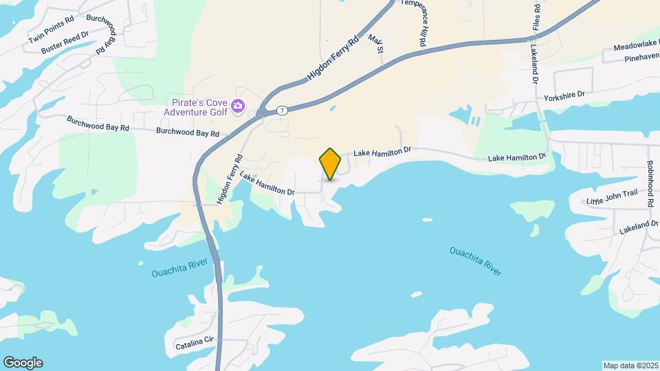 270 Lake Hamilton Dr Map and Location Details
