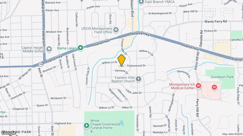 3329 Vermont Dr Map and Location Details