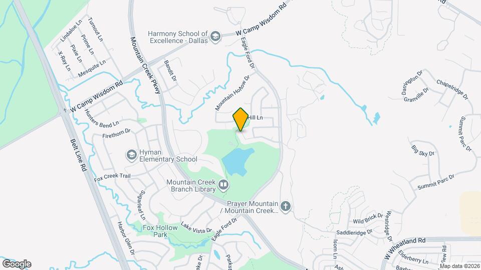 7988 Glenway Dr Map and Location Details