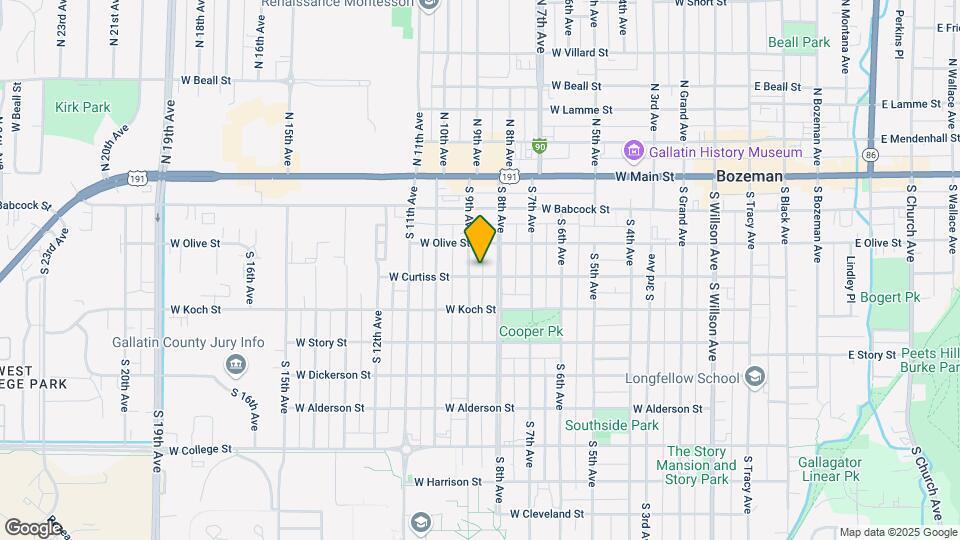 815 W Curtiss St Map and Location Details