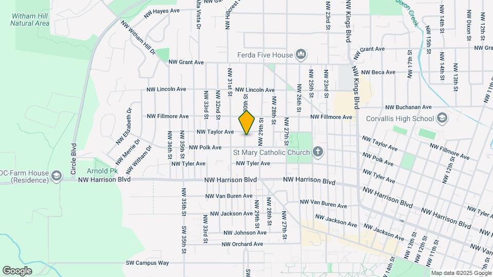 629 NW 30th St Map and Location Details