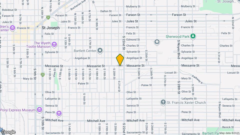 2102-2104 Messanie St Map and Location Details