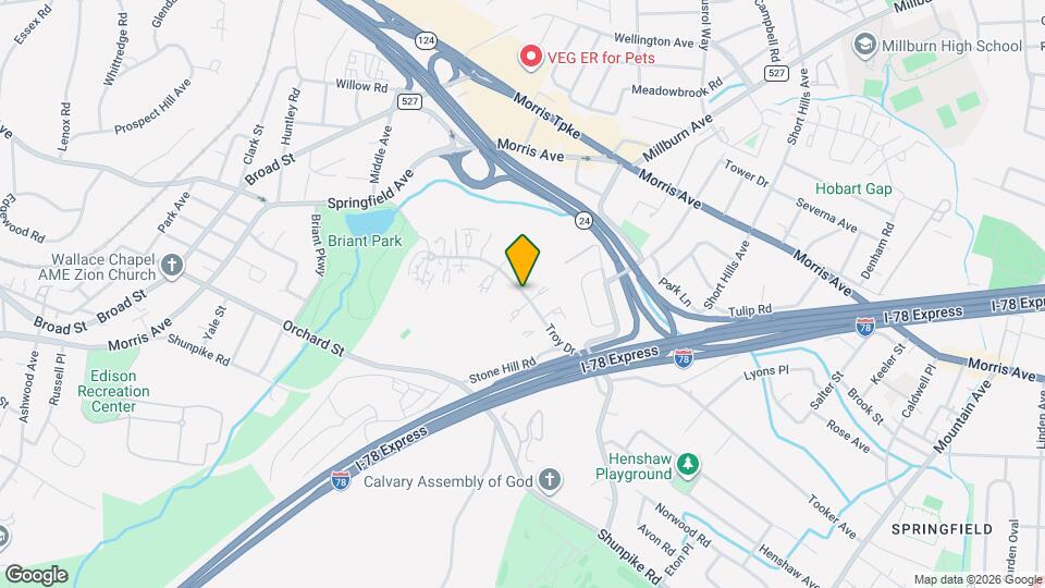 26 Troy Dr, Unit 26B Troy Drive Map and Location Details