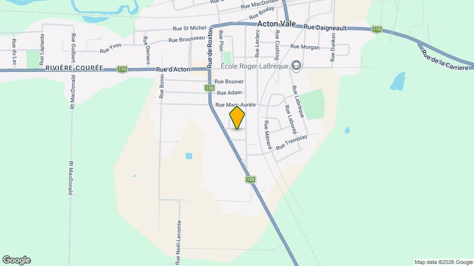 1233 Trahan Rue Map and Location Details