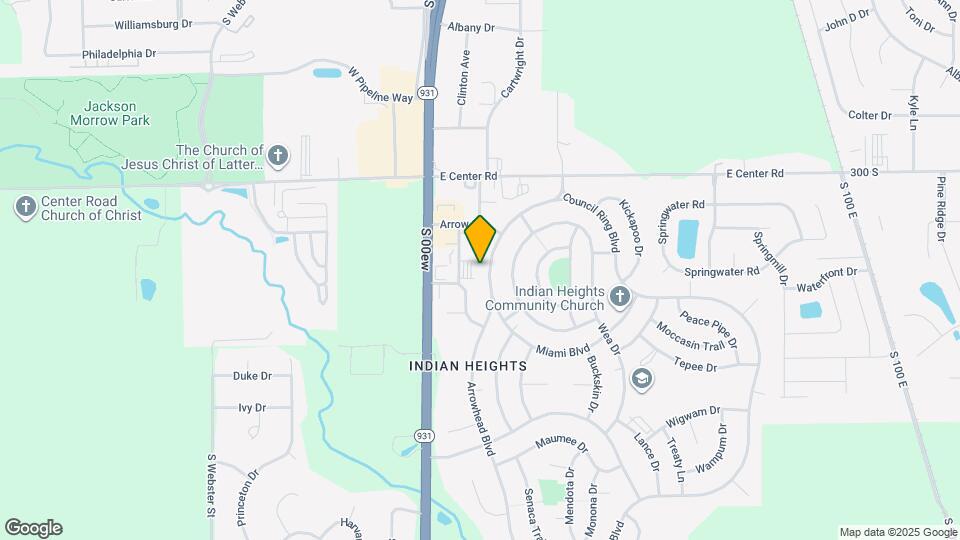 5115 Arrowhead Blvd Map and Location Details