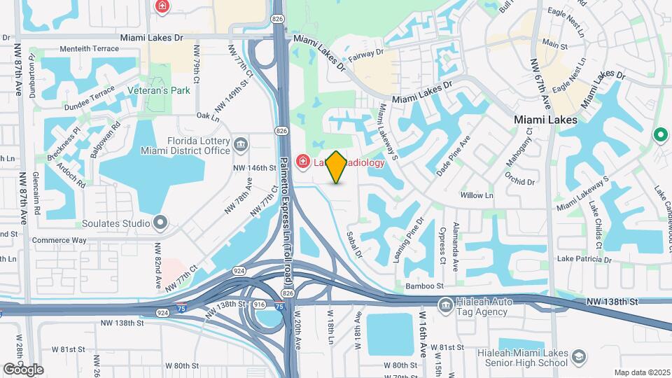 7450 NW 145th St Map and Location Details