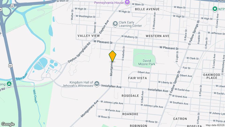 718 Montgomery Ave Mapa y Detalles de la Ubicación