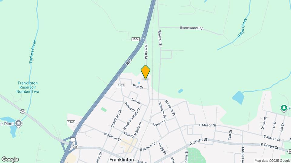 429 N Main St Map and Location Details