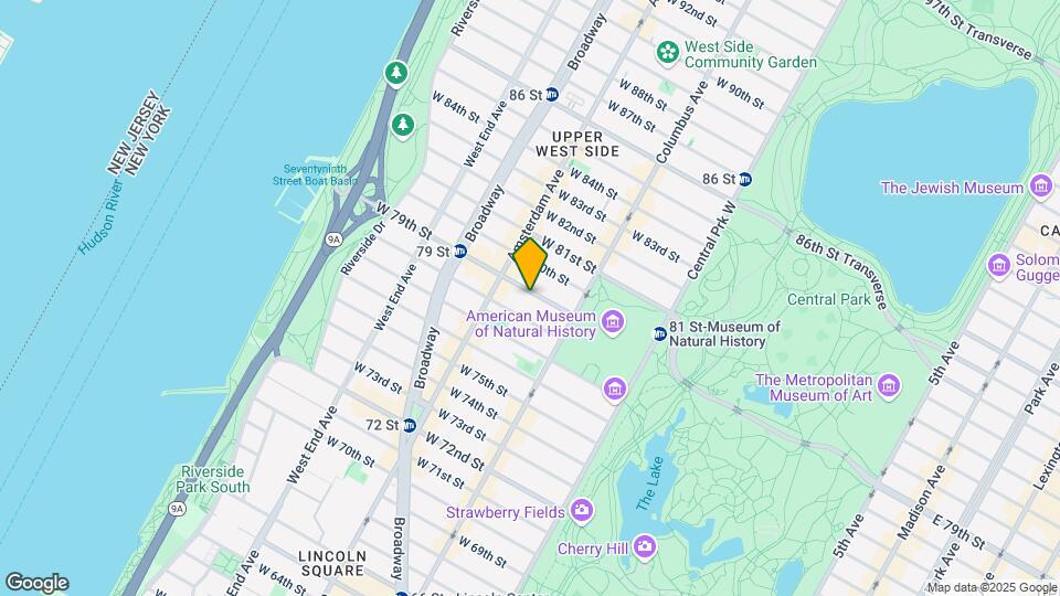 146 W 79th St Map and Location Details
