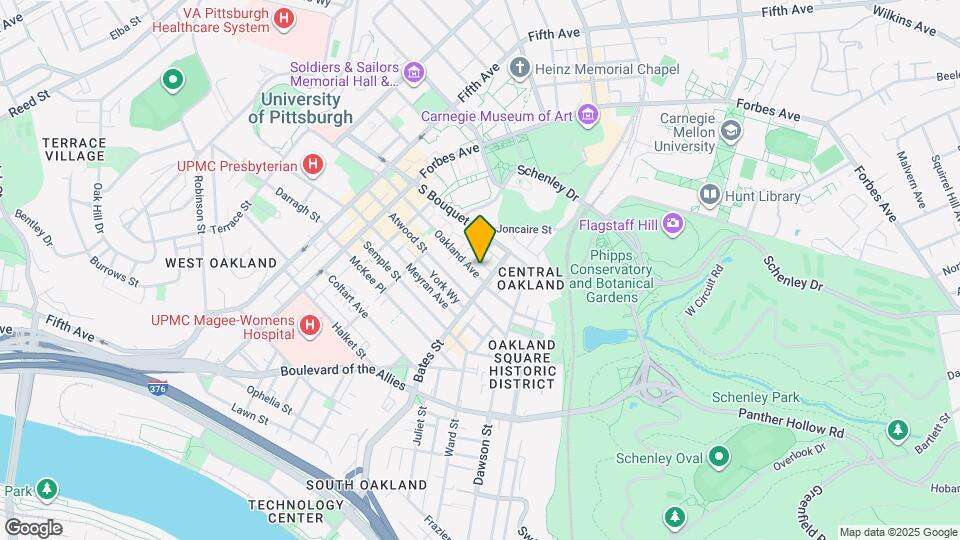 353 Oakland Ave Map and Location Details