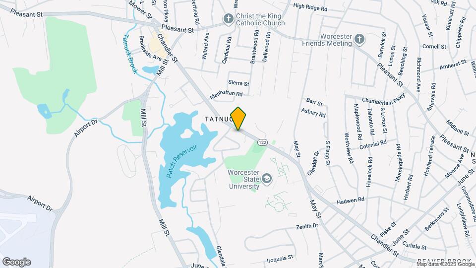 552 Chandler St, Unit Unit 2 Map and Location Details