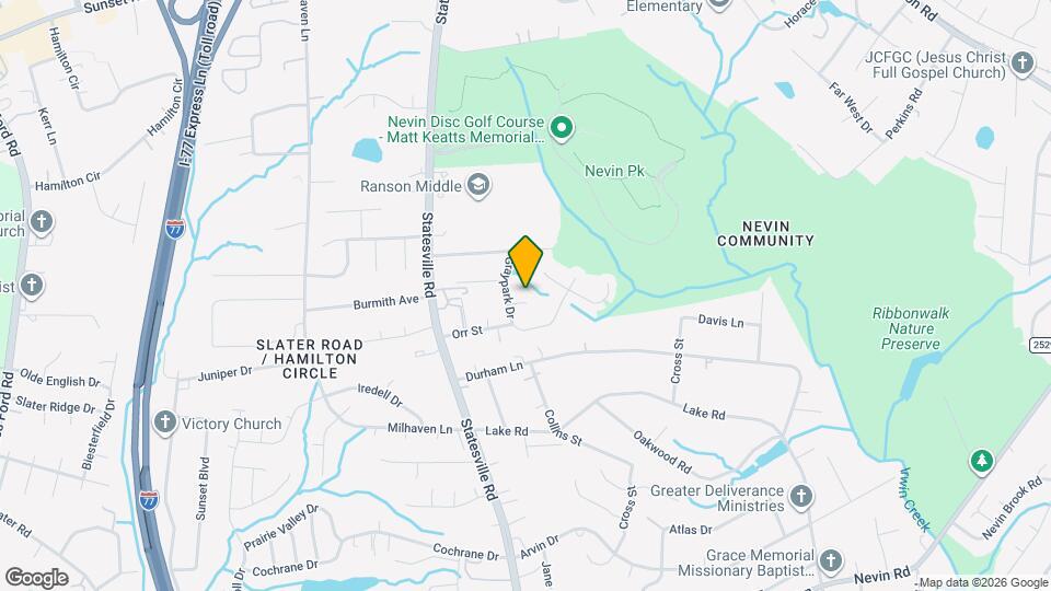 3515 Gibbon Terrace Court Map and Location Details