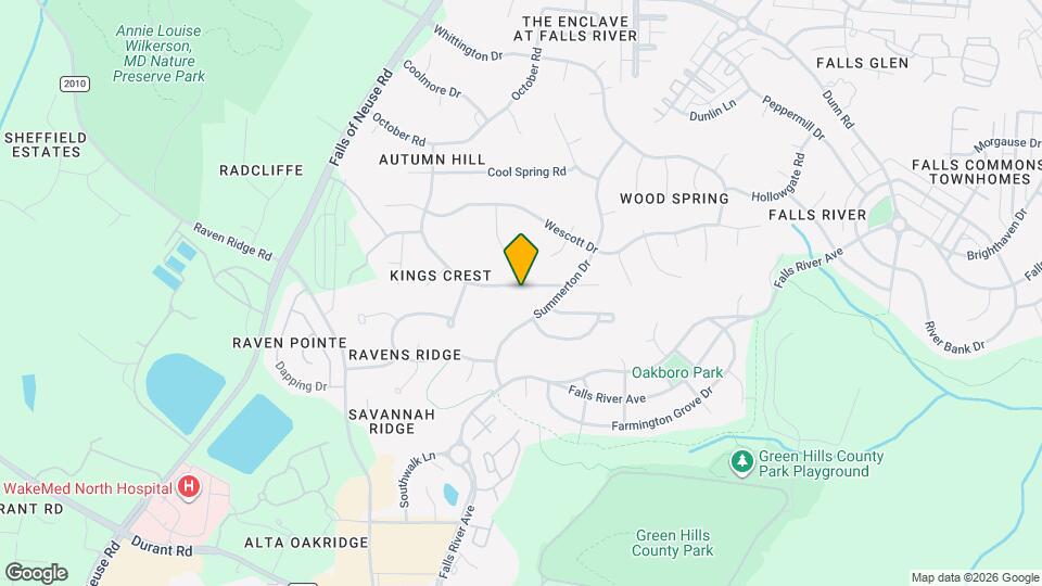 10501 Crisp Dr, Unit Crisp Map and Location Details