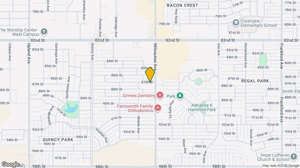 6507 87th St Map and Location Details