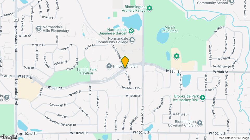 Pebblebrook Apartments Map and Location Details