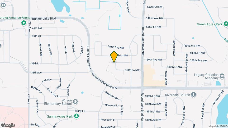 13892 Woodbine St NW Map and Location Details