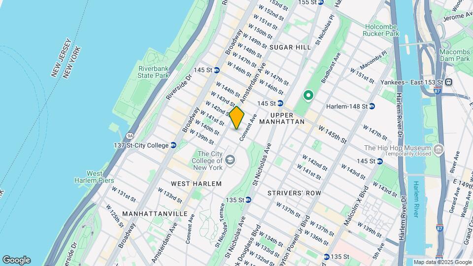 456 W 141st St Map and Location Details