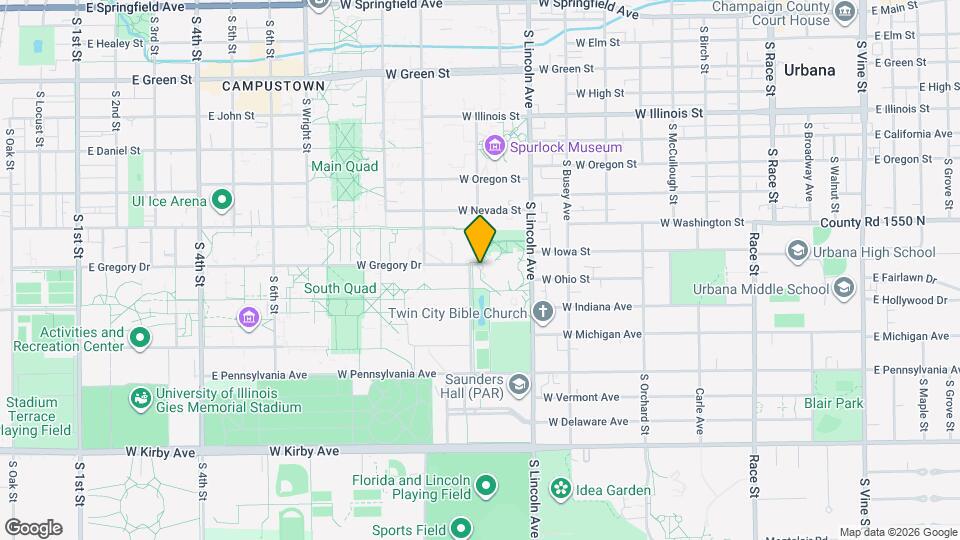 908 Gregory Dr Map and Location Details