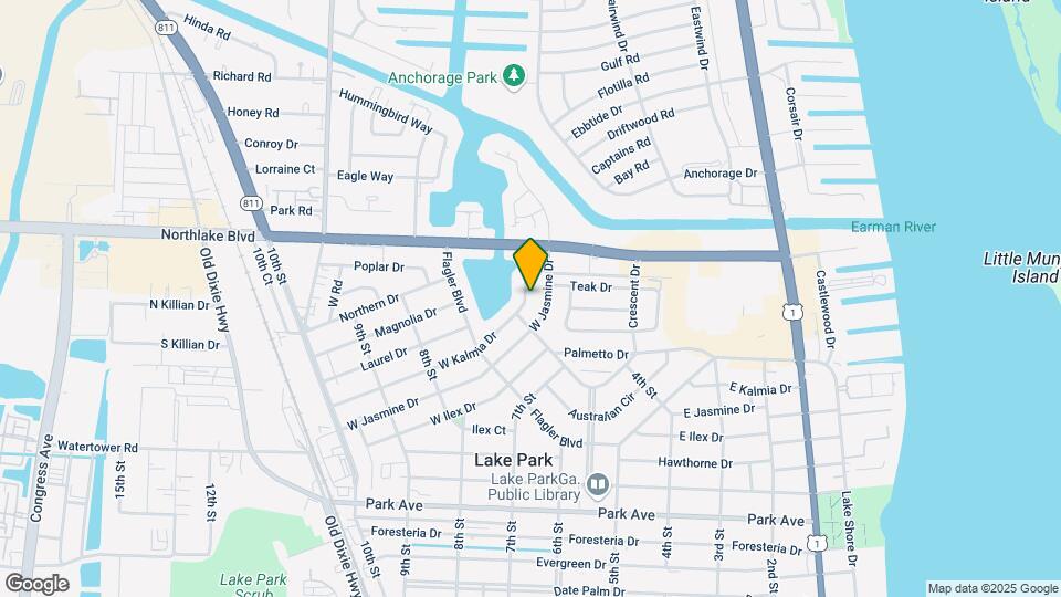 522 W Kalmia Dr Mapa y Detalles de la Ubicación