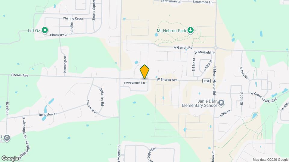 1430 Gooseneck Ln Map and Location Details