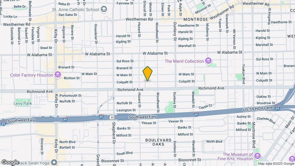 1831 Colquitt St Map and Location Details