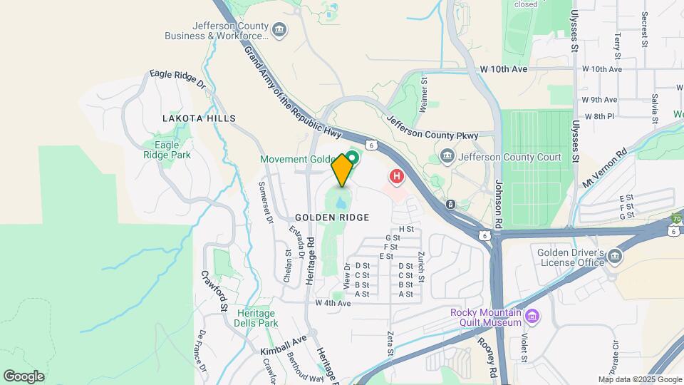 1250 Golden Cir, Unit 112 Map and Location Details