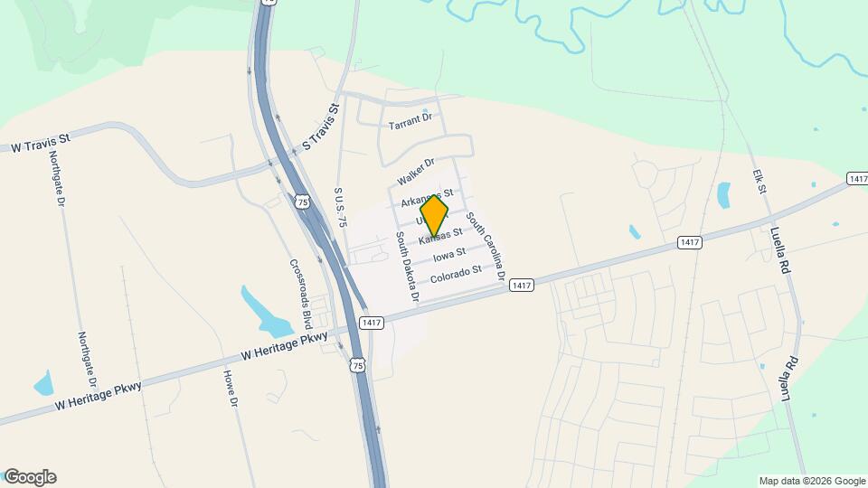 302 Kansas St Map and Location Details