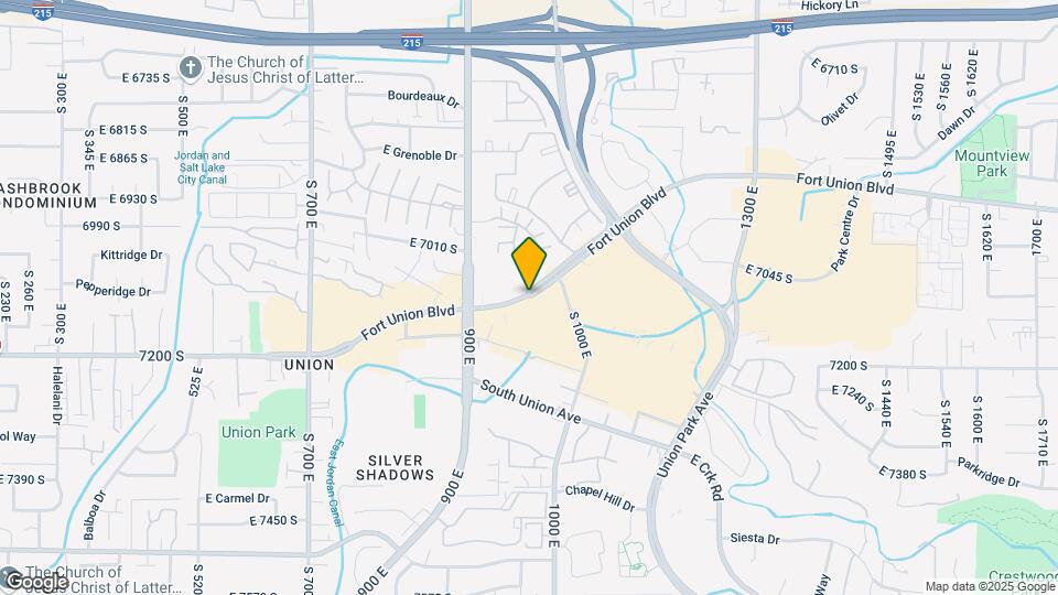 624 E Fort Union Blvd Map and Location Details