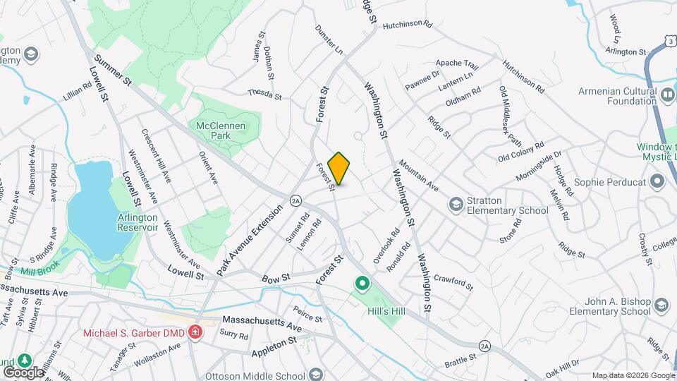 183 Forest St Map and Location Details