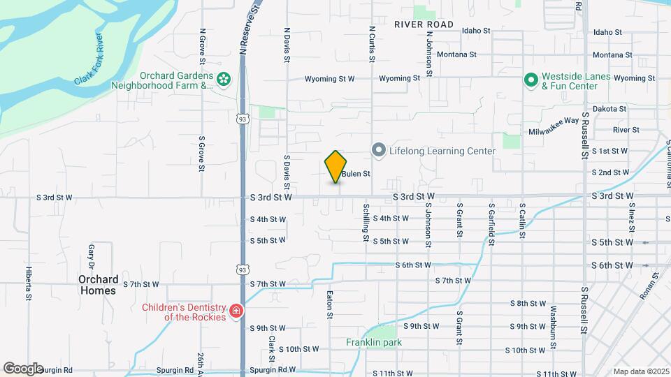 409 Augusta Dr, Unit Basement Suite Map and Location Details