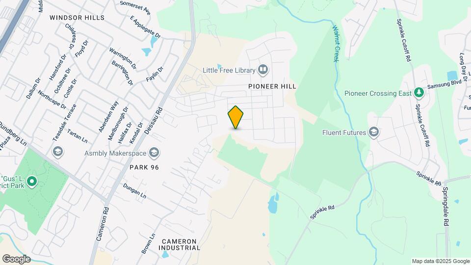 9902 Baden Ln Map and Location Details