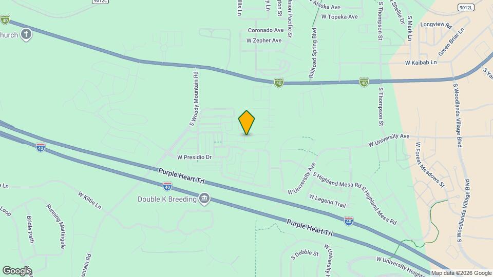 2490 W Pollo Cir Map and Location Details