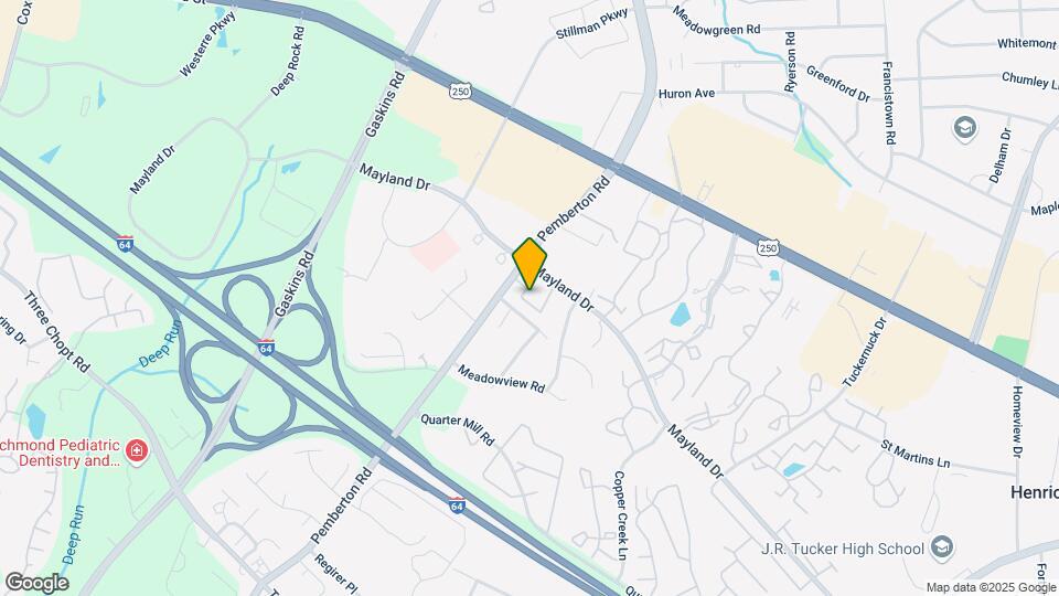 3501 Bartley Pond Ct Map and Location Details
