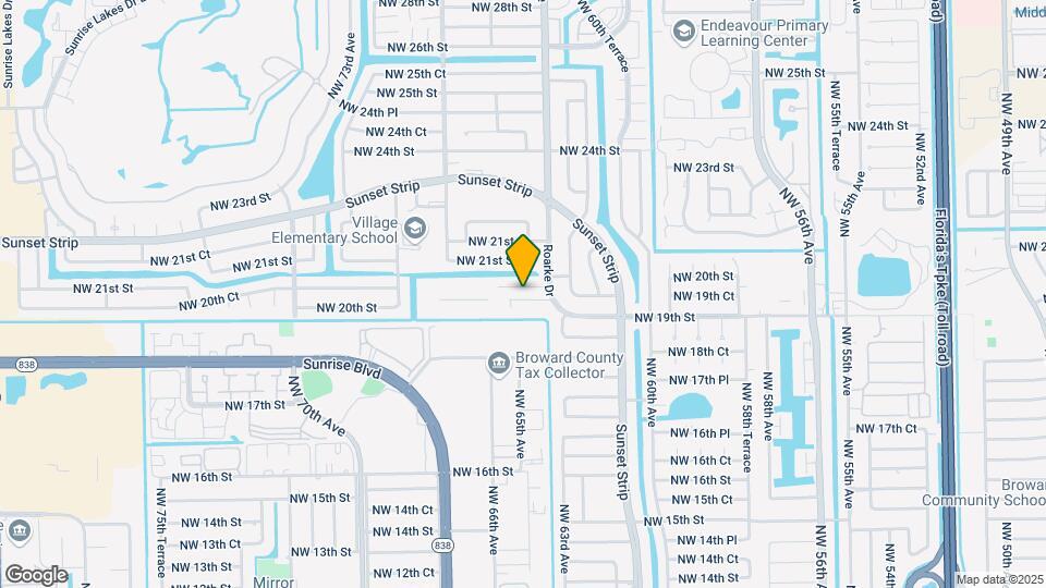 6460 NW 20th Ct Mapa y Detalles de la Ubicación